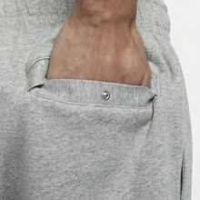 Nike 2025 男士 AS M NSW CLUB PANT CF BB 针织长裤，BV2738-063 - 黑色 - 查看 4