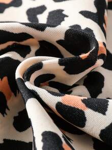 5pcs/Pack Women Seamless Low-Waist Sexy Leopard Print Bikini Panties, Comfortable & Suitable For Fitness Sports Underwear - Multicolor - View 10