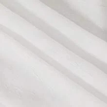 New  Crushed Voile Sheer Curtains For Living Room Rod Pocket Window Treatment Crinkle Sheer Curtains(2 Panels, 51" X 108", White) - 白色 51 寬 x 108 長(2 包) - 查看 7
