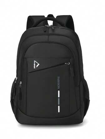 Men's Large Capacity Commuter Bag, Casual Backpack, Classic Versatile Student Bag, Short Trip Travel Bag