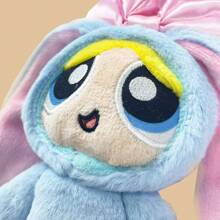 Llavero de peluche de Bunny de Las Chicas Superpoderosas - Llavero de recuerdo con mascota de dibujos animados lindos para bolsos, llaves y teléfonos - Regalo de recuerdo de personaje (Blossom, Bubbles, Buttercup)