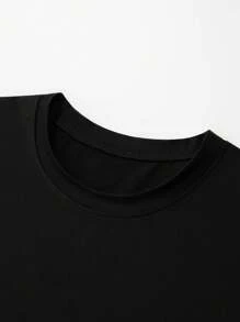 T-shirt court à manches imprimé personnalisé pour hommes, confortable et respirant, tenue d'été, mode