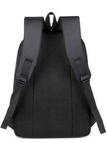 Large Capacity Business Travel Men's Functional Computer Bag - Black - View 4