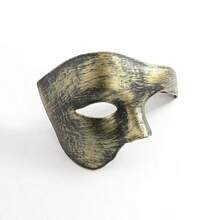 1pc Vintage Prince Masquerade Half Mask, Suitable For Cosplay Party, Couple Accessories - Multicolor - View 7