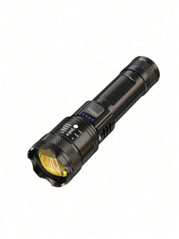 Lanterna De LED Luz Forte Carregamento Exterior Super Brilhante USB