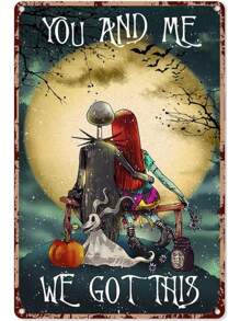 Disney 1PC Disney Nightmare Before Christmas Diamond Art Painting Kits Crafts Cartoon Capture The Spooky Love Anime Stickers Set Mosaic 5D DIY Pictures Mosaic Cross Stitch Kits Embroidery Rhinestones Room Home Decor Holiday Gift