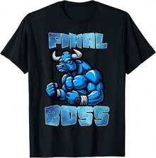 Wrestling'S Final Boss Soft T-Shirt - Black - View 1