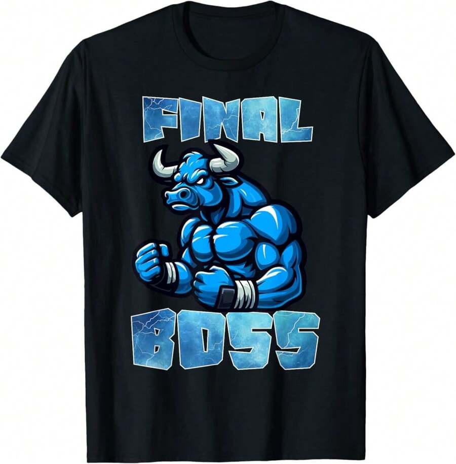 Wrestling'S Final Boss Soft T-Shirt - Black - View 1