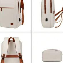 Oxford Material School Notebook Backpack - 藍色 - 查看 5