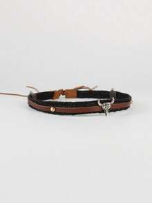 Unisex Western Cowboy Hat, Classic Rolled Brim Soft Felt Hat With Buckle Belt - Multicolor - View 10