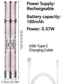 电动指甲钻锉，USB 充电式电动指甲钻机，适用于丙烯酸指甲套装，便携式无绳电动指甲锉抛光工具修甲修脚套装，带指甲钻头 - 彩色 - 查看 12