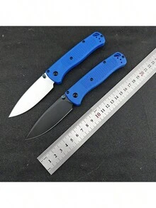 BM 535 Outdoor Tactical EDC 440C Blade Nylon Fiberglass Handle Portable Hunting Pocket Knife Survival Folding Knife With Belt Clip - Full length 19cm, blade length 8cm, handle length 11cm - 查看 8