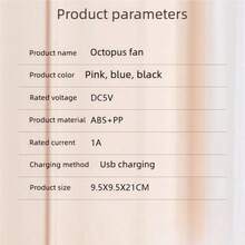 Mini Portable Fan, Battery Operated Clip On Fan, Rechargeable 360° Rotate Flexible Tripod Handheld Cooling Fan For Car Seat Treadmill Travel,500mAh