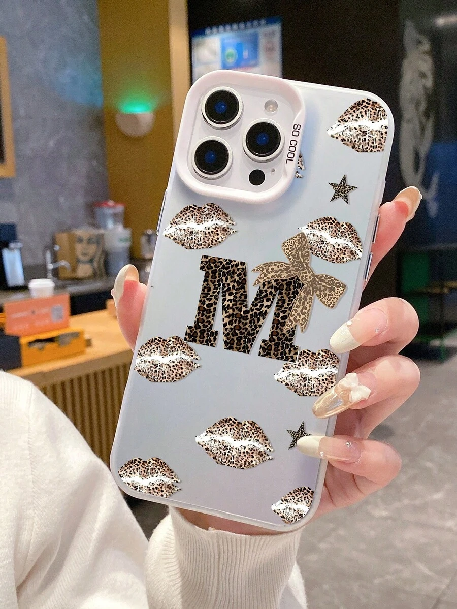 1pc Fashionable Personalized Sky Glass Bead Star Pattern Aesthetic IMD Shockproof Anti-Slip Phone Case Compatible With IPhones From 16 Pro Max To 14 Pro Max, Creative High-End - Multicolor - View 1