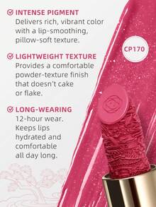 CATKIN Moisturizing Contouring Lipstick, Waterproof Long-Lasting Satin Smooth Lip Color CP170 Magnolia - CP170 - View 3