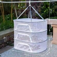 Giá phơi đồ gấp gọn 1-3 tầng, Giá phơi đồ lưới treo 3 lớp, Giá phơi đồ thảo mộc gấp gọn, Giỏ phơi quần áo có móc và khóa kéo, Lưới polyester, Thiết kế treo tường tiết kiệm, Máy sấy treo cho nụ, trái cây, Hoa thủy canh, Rau, Cá, Quần áo, Tôm, Thảo mộc, Lồng ruồi có khóa kéo, Giá phơi đồ thực phẩm, Hộp, Tủ, Giá lưu trữ ngoài trời - Nhiều màu - Xem 12