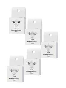 1/2/5/10pcs White/Black Microblading Eyebrow Pencil, Permanent Makeup Pre-Pigmented Eyebrow Liner, Eyebrow Positioning Tool, PMU Supplies - Multicolor - View 20