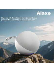 Caixa de Som Original Alaxe Echo Dot 5ª Geração | Conexão Bluetooth - Multicolorido - Visão 6