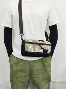 Camouflage Crossbody Messenger Bag For Men Tactical Gear