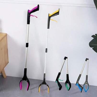 1pc 32 Inch Folding Claw Gripper - Practical Lightweight Home Tool Suitable For Elderly And Household Cleaning, Foldable Lightweight Picker