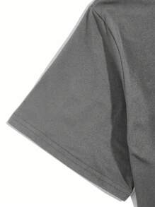 Camiseta de manga corta con cuello redondo y gráfico de toro, de verano, para hombres de talla grande, estilo urbano