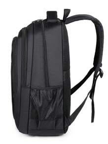 Men's Large Capacity Travel Backpack, Business Laptop Backpack, Lightweight & Water-Resistant, Suitable For Students And Commute