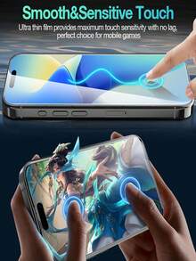 4 miếng phim Hydrogel bảo vệ toàn diện tương thích với iPhone 11 12 13 14 15 16 Pro Max Plus 16e miếng dán màn hình tương thích với iPhone X Xs Max XR 7 8 không phải kính - 4 miếng - Xem 5