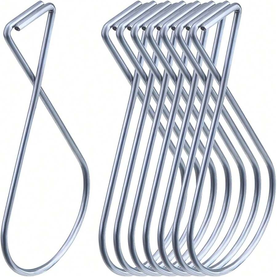 New  Packs Ceiling Hook Clips Ceiling Tile Hooks T-Bar Clips Drop Ceiling Clips For Office, Classroom, Home And Wedding Dration, Hanging Sign From Suspended Tile/Grid/Drop Ceilings - 100 - View 1