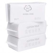 100Pcs Disposable Facial Tissue, Thick Soft Wet And Dry Facial Towel, For Washing And Drying Face, For Cleaning, Skin Care And Makeup Removal, Travel, Office, Back To School Supplies.New Packaging And Old Packaging Will Be Dispatched Randomly