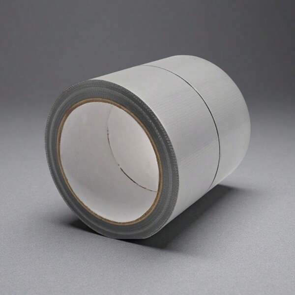 2pcs 2inch X 33ft Silver Duct Tape, Tear-Able Carpet/Floor Protection Film, DIY Decor Caution Tape, Heavy Duty Waterproof Cloth Tape,Sealing Repair