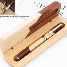 Luxury Different Pen Set Wooden Ballpoint Pens Business Gifts Bamboo Pen Set With Box Bamboo Wood Ball Pens Acrylic Pen Set Back To School - Multicolor - View 28