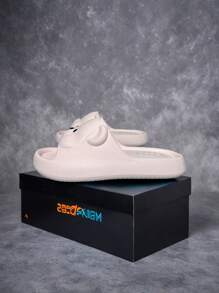 Chancletas de EVA para adolescentes, diseño de dibujos animados en color rosa, livianas y transpirables, de uso casual tanto en interior como exterior