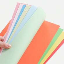20 Sheets A4 Colored Card Paper 10 Colors (8.26*11.69in) Double-Sided Handmade Origami Printing Card Making Diy Art Handmade Paper School Supplies School Supplies, Back To School