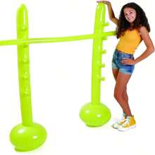 1 pieza Juego de Limbo inflable portátil - Kit de juego de Limbo inflable de PVC - Poste bajo portátil, adecuado para cumpleaños, bodas, despedidas de soltero y celebraciones en general - Diversión y poste de Limbo para fiestas de Año Nuevo, Día de San Valentín, Día de la Independencia