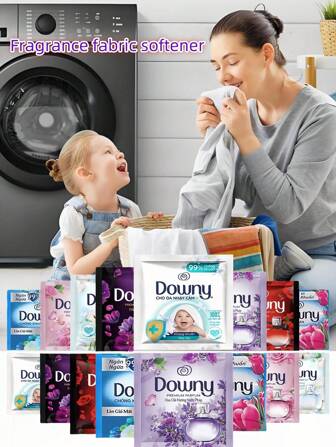 18毫升衣物香氛柔顺剂浓缩液 - 旅行装洗衣液，抗静电，衣物柔顺剂，便携，多种香氛，持久清新