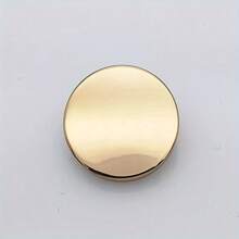 三色圆形金属纽扣 - 简约时尚 DIY 缝纫纽扣，适用于衬衫、夹克、连衣裙、运动服 | 服装装饰配件 - 彩色 - 查看 15