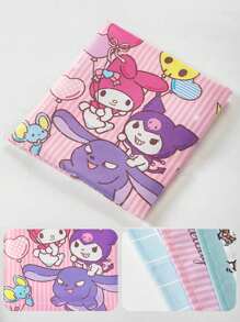 Sanrio 1Pc Hello Kittys Kuromis Cinnamons Cartoon Multifunctional Square Cute Placemat Tablecloth Household Mat Picnic Mat Wall Hanging Decorative Cloth(Some Parts May Be Random)