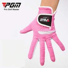 1 Pair PGM ST009 Golf Gloves Ladies Microfiber Soft Breathable Sports Gloves For Both Hands - ST009-pink - View 5
