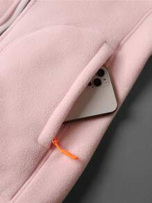 Jesienne dwustronne, ciepłe bluzy dla par z polaru koralowego/wełny jagnięcej/aksamitu koralowego, na zimę