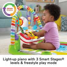 Baby Spielmatte mit Musik-Klavier, entwicklungsförderndes Fußklavier Baby Spielzeug