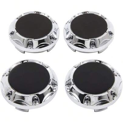 Paquete de 4 tapacubos de 64 mm de diámetro para coche.