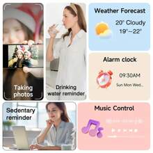 LOMAXFR Smart Watch, Wireless Calling /Dial, Multi -Sport Mode, Calling Reminder And Rejection,Information Reminder,SMS Reminder,Holiday Gifts, Birthday Gifts