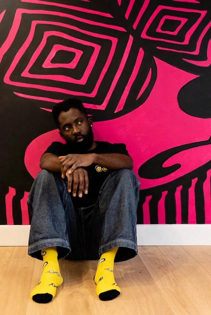 nerd hunters Men's Oversized T-Shirt 100% Cotton – Streetwear Fit, Embroidered Glasses Logo, Comfortable And Stylish Everyday Wear - 黑色 - 查看 1