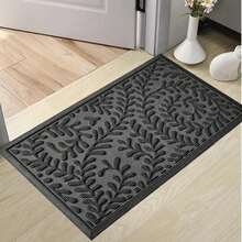 ¡RecomendadoHIYARD - Tapete absorbente para puerta delantera, atrapando la suciedad, interior y exterior, antideslizante, resistente a la decoloración, felpudo de perfil bajo para entrada, 29 x 17, color beige¡Top de Temporada - Azul - Ver 9