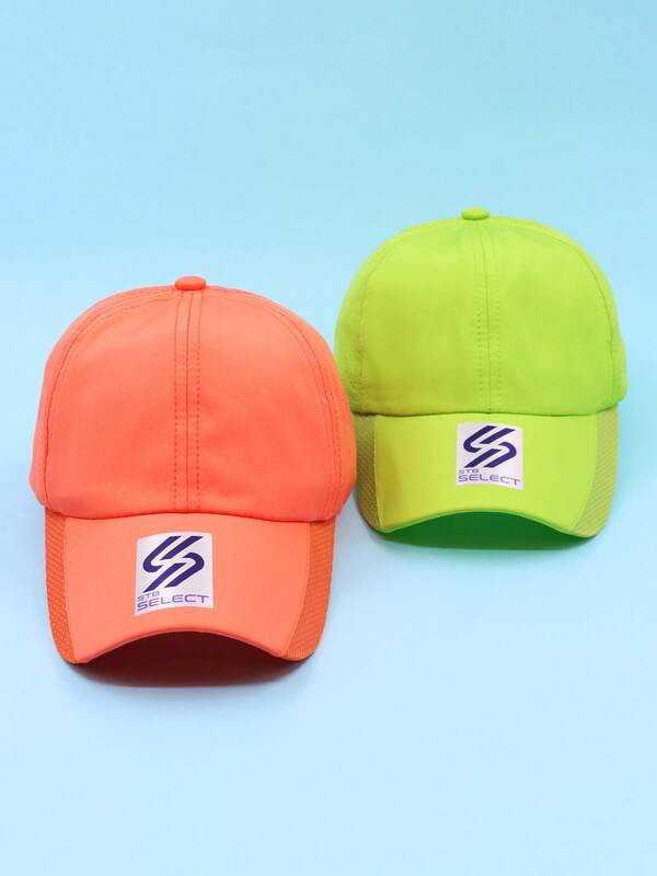 Gorra de béisbol simple y clásica, Gorra deportiva, transpirable, con ajuste, de protección solar, sombrero casual para exteriores, ideal para primavera/verano, vacaciones en la playa, unisex,   Casual    Poliéster