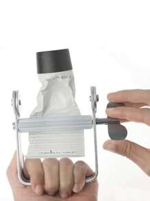 1 Convenient Toothpaste Squeezer, Suitable For Extruding Fast Flowing Colors And Toothpaste, Labor-Saving Paint/Toothbrush Squeezer Saves You Money By Avoiding Waste (Only Squeezer (No Other Accessories))
