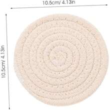 Set de 4 piezas/8 piezas de posavasos absorbentes, posavasos minimalistas con forro de tela no tejida, adecuados para mesas de café, decoración del hogar, bares y regalos - Serie marrón