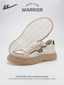 WARRIOR 1 par de zapatos casuales de moda para parejas, nuevos tenis de lona retro versátiles, resistentes y transpirables - Verde - Ver 3