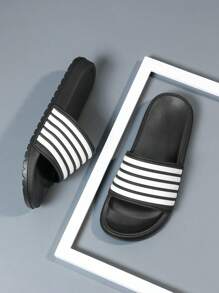 Scarpe da uomo a righe, pantofole eleganti, pantofole antiscivolo e resistenti all'usura, scarpe da donna alla moda e classiche a cinque barre, scarpe da spiaggia con una striscia per coppie, scarpe da immersione in acqua