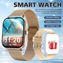 Smartwatch, Wireless Calling/Dialing, Multi-Sport Mode, Call Reminder And Rejection, Message Reminder View, Multiple App Reminders, Suitable For Men And Women, Outdoor Sports Watch, Custom Wallpaper, Suitable For Android/IOS - 很多色 - 查看 13